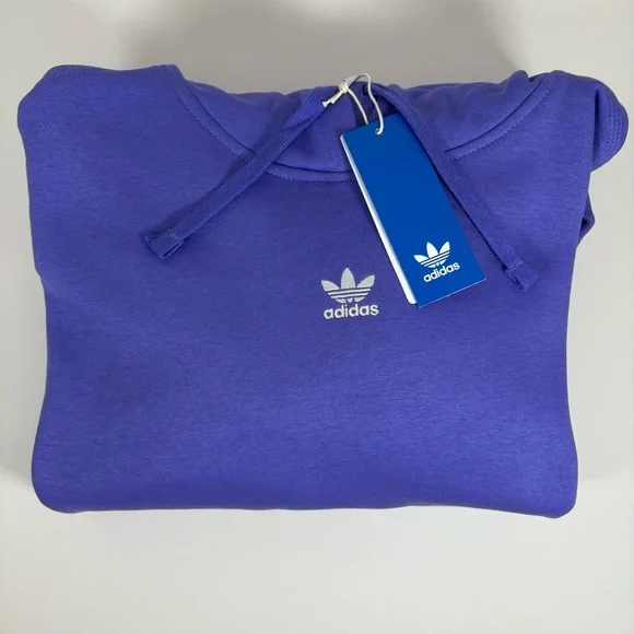 Adidas Women’s Essentials Oversized Fleece Hoodie Sweatshirt Small (S) NWT - Picture 3 of 5